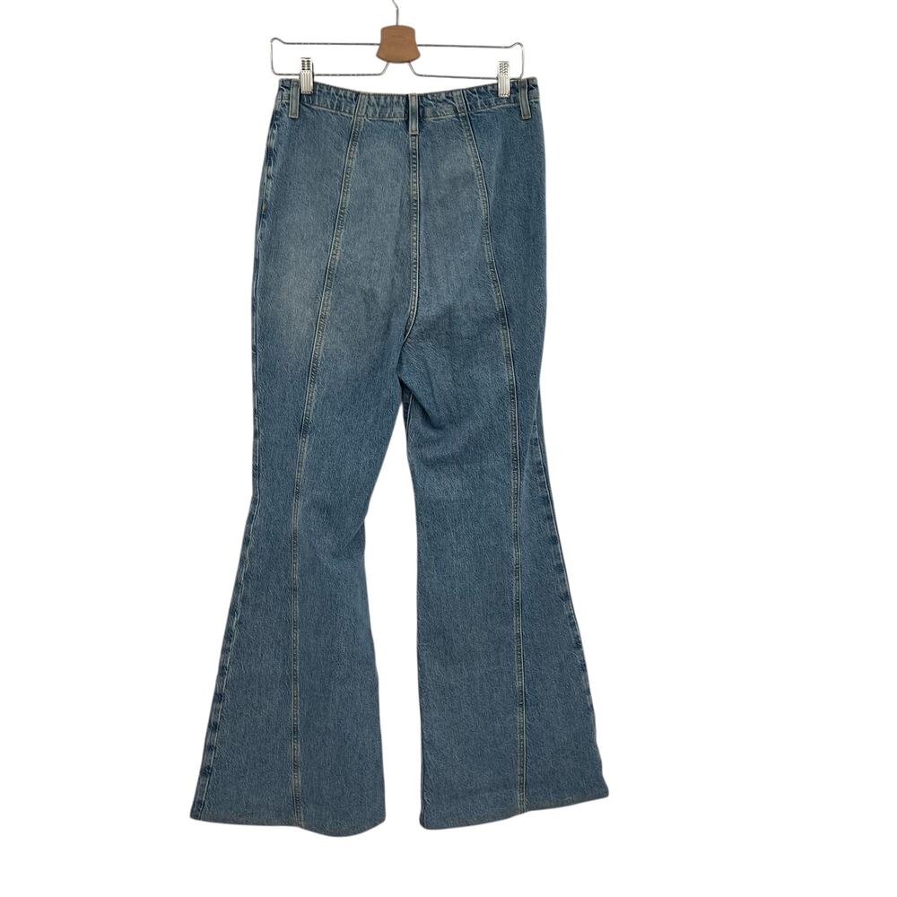 Free People‎ We the Free Florence Flare Jeans High Rise Size 31 - Picture 7 of 13